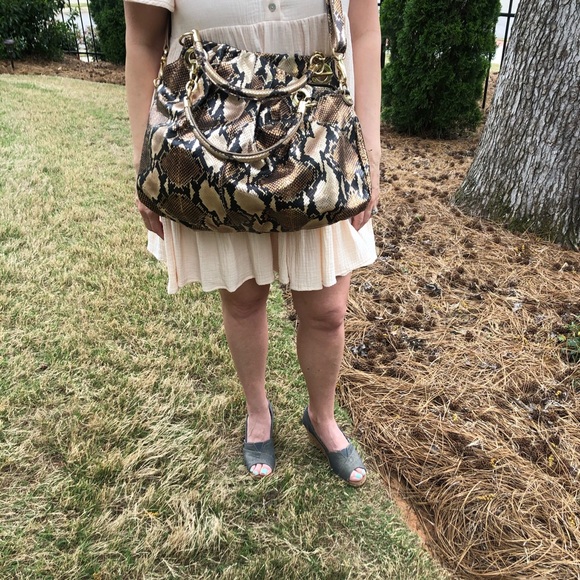 Cynthia Rowley Python leather purse - Picture 3 of 9